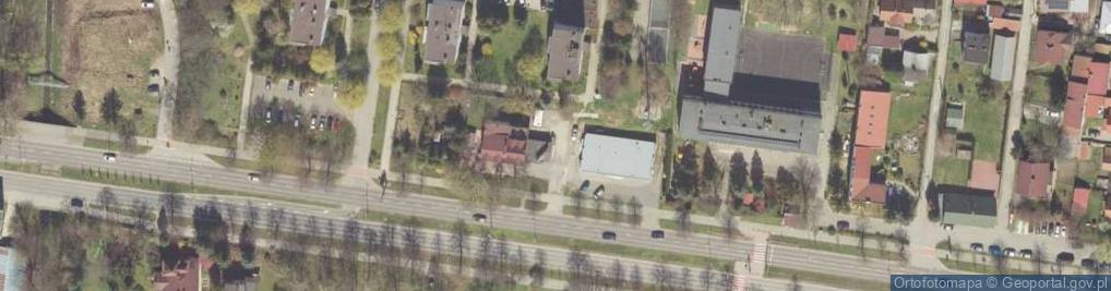 Zdjęcie satelitarne Paczkomat InPost RZE29M