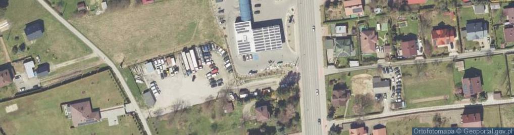 Zdjęcie satelitarne Paczkomat InPost RZE54M