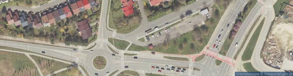 Zdjęcie satelitarne Paczkomat InPost RZE56M