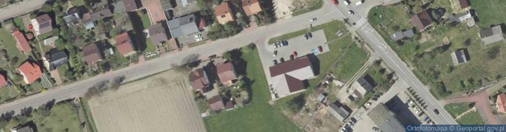 Zdjęcie satelitarne Paczkomat InPost RZK01M