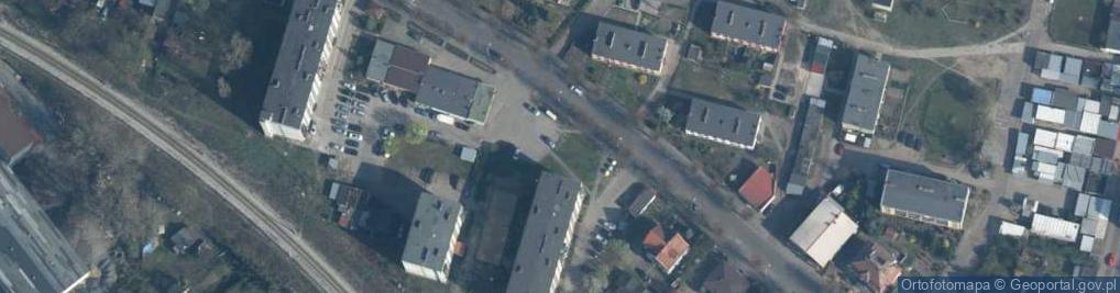 Zdjęcie satelitarne Paczkomat InPost RZP01M