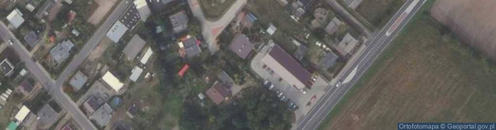 Zdjęcie satelitarne Paczkomat InPost RZV01M