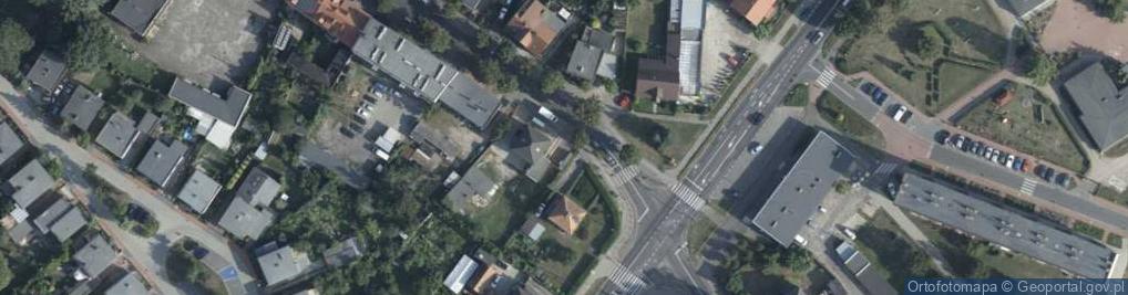 Zdjęcie satelitarne Paczkomat InPost SAM02M