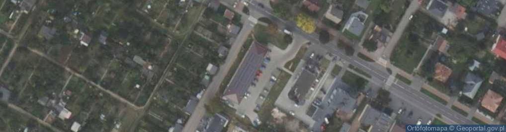 Zdjęcie satelitarne Paczkomat InPost SAM05M