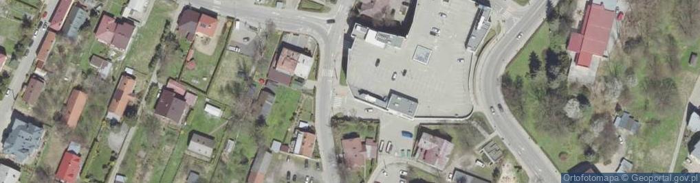Zdjęcie satelitarne Paczkomat InPost SAN08M