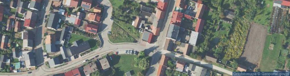 Zdjęcie satelitarne Paczkomat InPost SAR01N