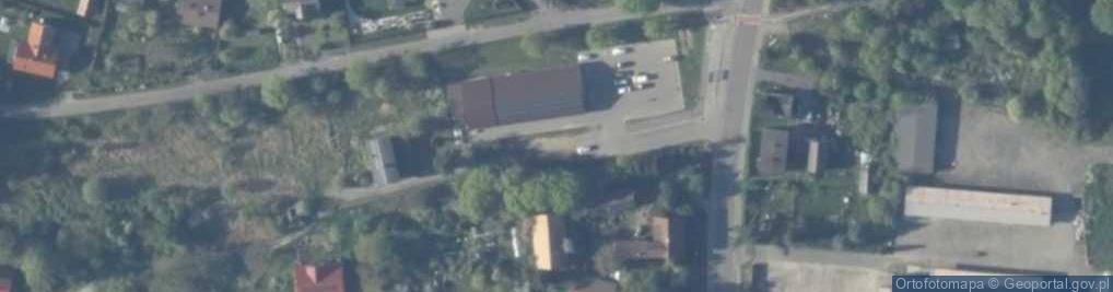 Zdjęcie satelitarne Paczkomat InPost SCO01BAPP