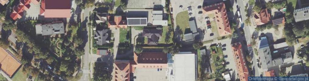 Zdjęcie satelitarne Paczkomat InPost SCZ10M