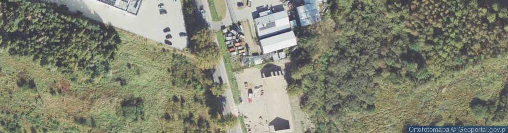 Zdjęcie satelitarne Paczkomat InPost SIA02BAPP
