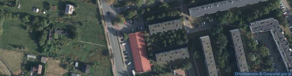 Zdjęcie satelitarne Paczkomat InPost SIE08A