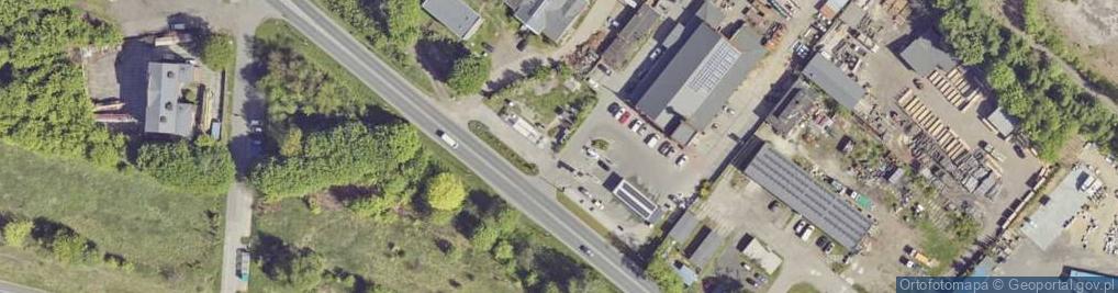 Zdjęcie satelitarne Paczkomat InPost SIS03A