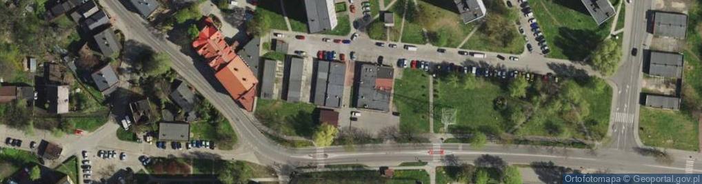 Zdjęcie satelitarne Paczkomat InPost SIS18M