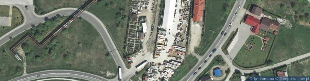 Zdjęcie satelitarne Paczkomat InPost SKA08M