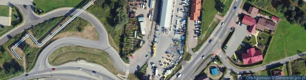 Zdjęcie satelitarne Paczkomat InPost SKA08M