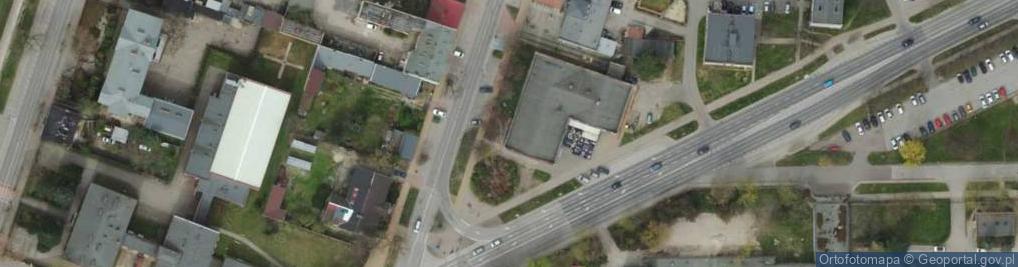 Zdjęcie satelitarne Paczkomat InPost SKI01A