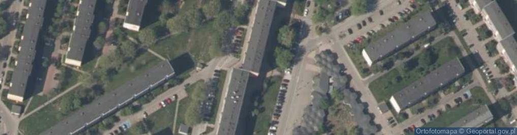 Zdjęcie satelitarne Paczkomat InPost SKI01HP