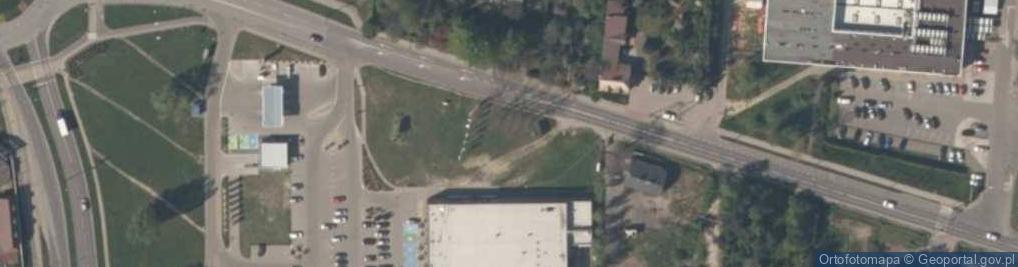 Zdjęcie satelitarne Paczkomat InPost SKI02A