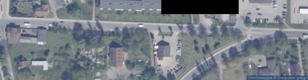 Zdjęcie satelitarne Paczkomat InPost SKS02M