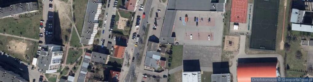 Zdjęcie satelitarne Paczkomat InPost SLB08M