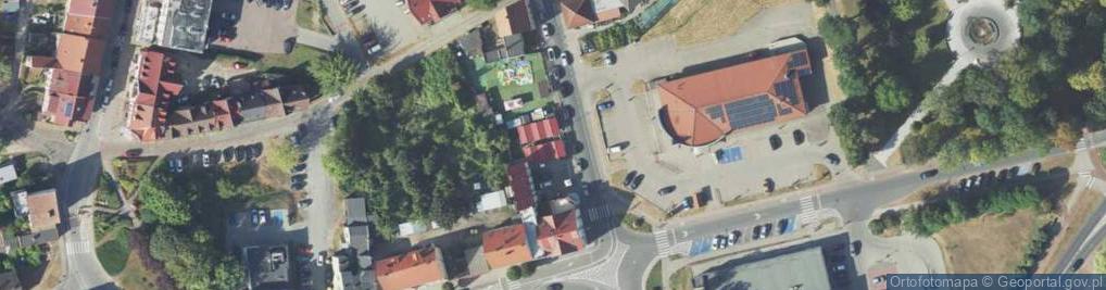 Zdjęcie satelitarne Paczkomat InPost SLN01M
