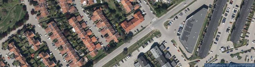 Zdjęcie satelitarne Paczkomat InPost SMC01A