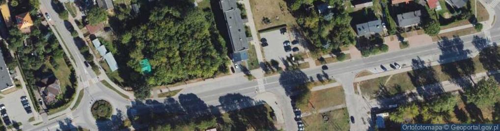 Zdjęcie satelitarne Paczkomat InPost SOK11M