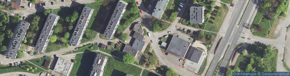 Zdjęcie satelitarne Paczkomat InPost SOS28M