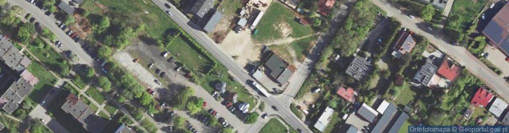 Zdjęcie satelitarne Paczkomat InPost SOS74M