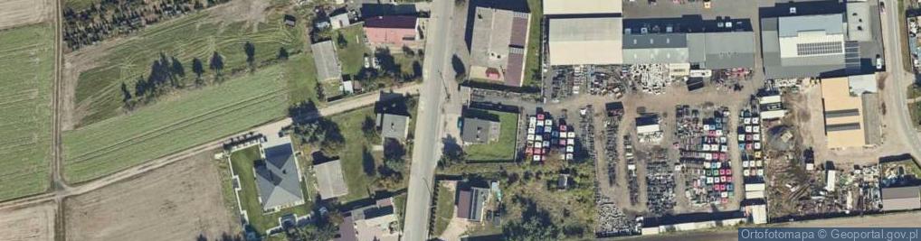 Zdjęcie satelitarne Paczkomat InPost SPVE01BAPP