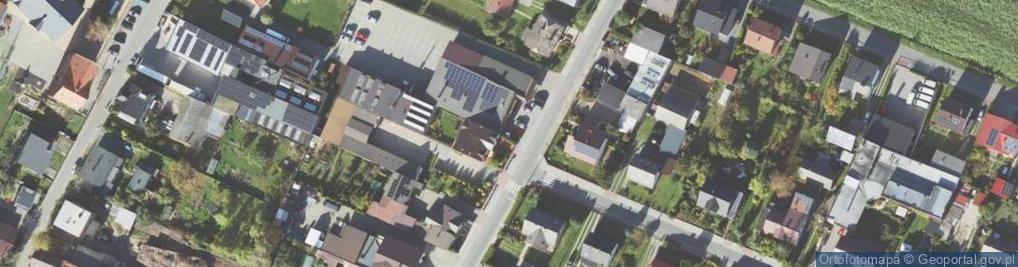 Zdjęcie satelitarne Paczkomat InPost SPX01M