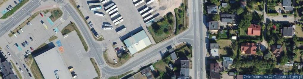 Zdjęcie satelitarne Paczkomat InPost STG03M