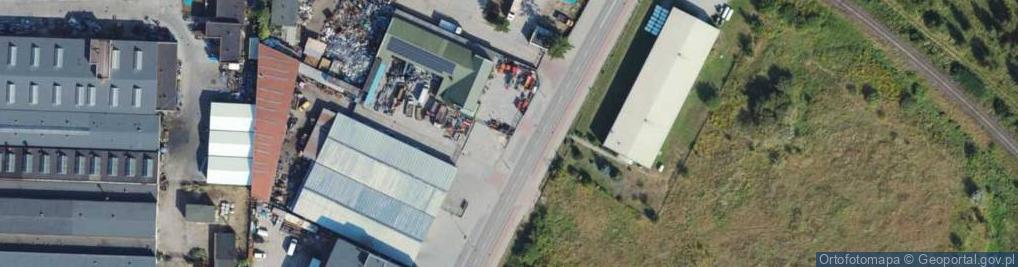 Zdjęcie satelitarne Paczkomat InPost STG14M