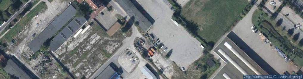 Zdjęcie satelitarne Paczkomat InPost STK01M