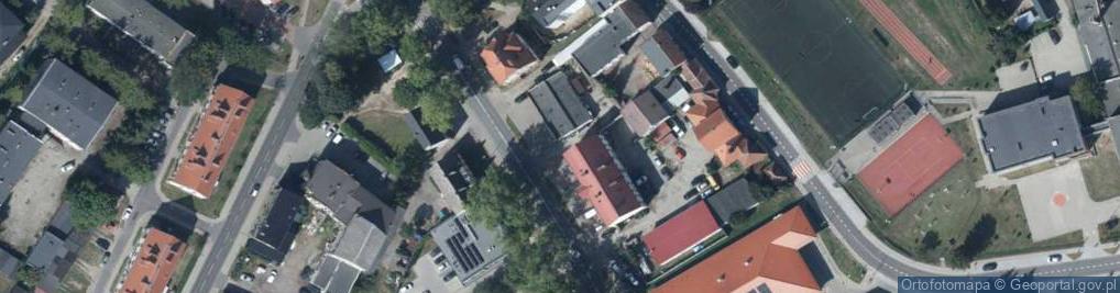 Zdjęcie satelitarne Paczkomat InPost STK03M