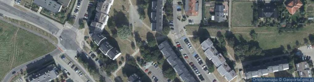 Zdjęcie satelitarne Paczkomat InPost STS02BAPP