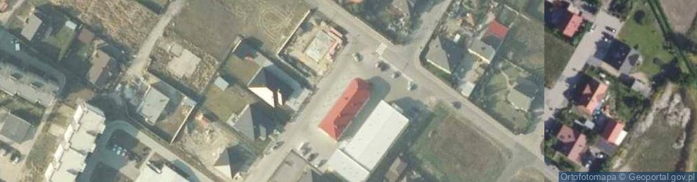 Zdjęcie satelitarne Paczkomat InPost STZ02M