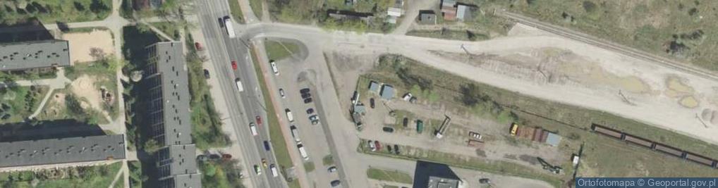 Zdjęcie satelitarne Paczkomat InPost SUW04M