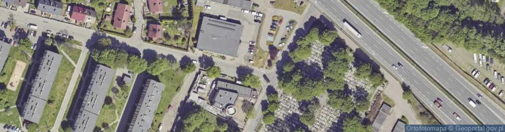 Zdjęcie satelitarne Paczkomat InPost SWC01BAPP