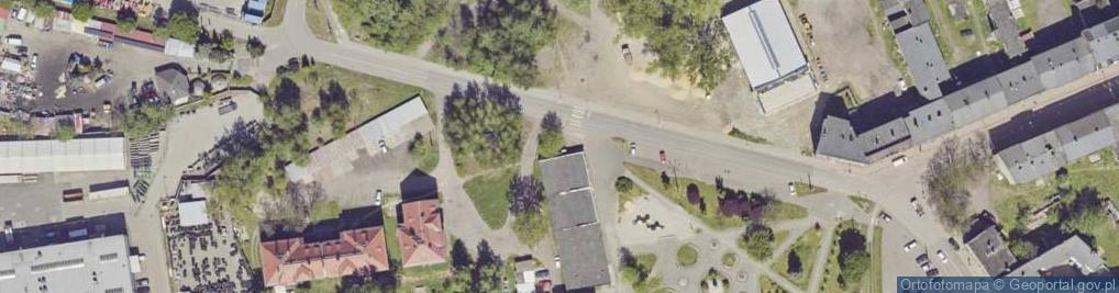 Zdjęcie satelitarne Paczkomat InPost SWC01M