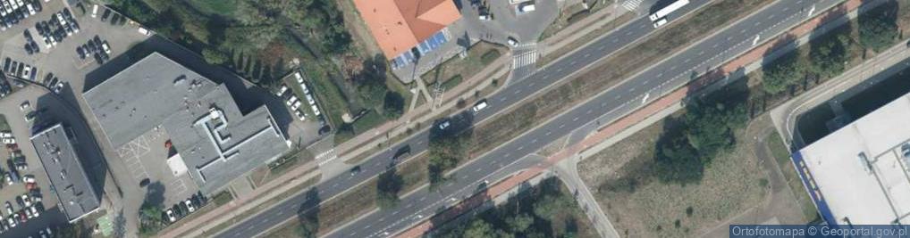 Zdjęcie satelitarne Paczkomat InPost SZC01A