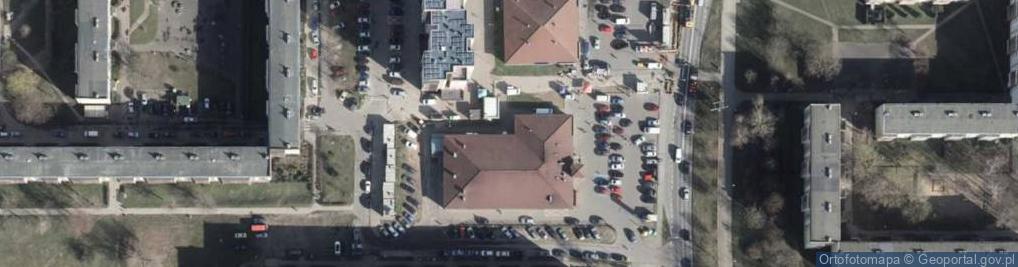 Zdjęcie satelitarne Paczkomat InPost SZC01M
