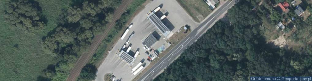 Zdjęcie satelitarne Paczkomat InPost SZC02F