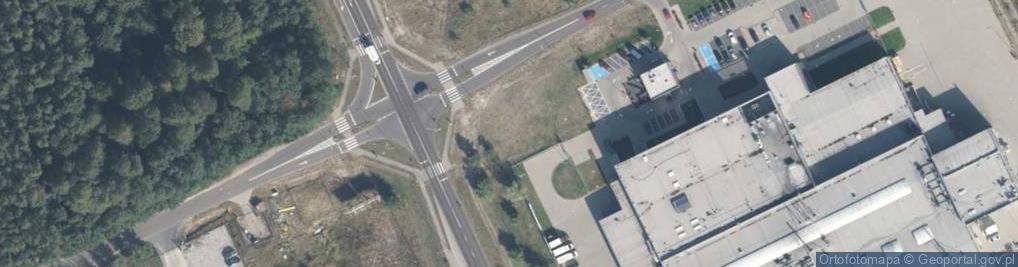 Zdjęcie satelitarne Paczkomat InPost SZC04G