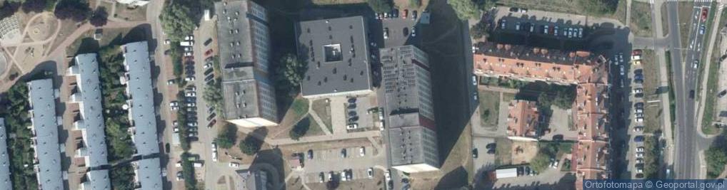 Zdjęcie satelitarne Paczkomat InPost SZC06APP