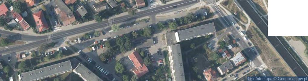 Zdjęcie satelitarne Paczkomat InPost SZC08M