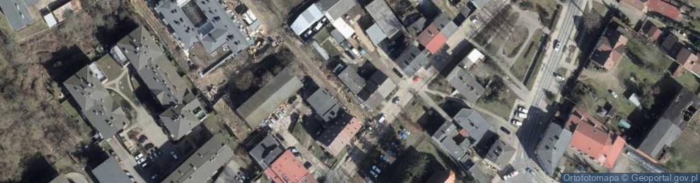 Zdjęcie satelitarne Paczkomat InPost SZC103M