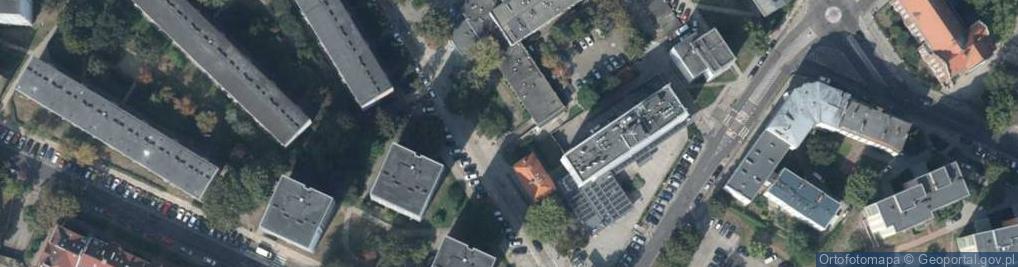 Zdjęcie satelitarne Paczkomat InPost SZC11APP