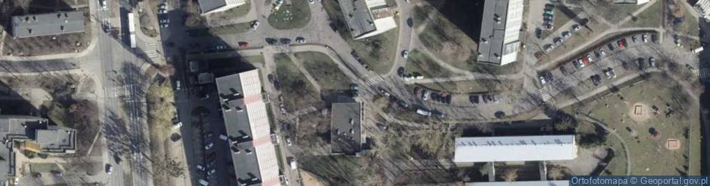 Zdjęcie satelitarne Paczkomat InPost SZC125M