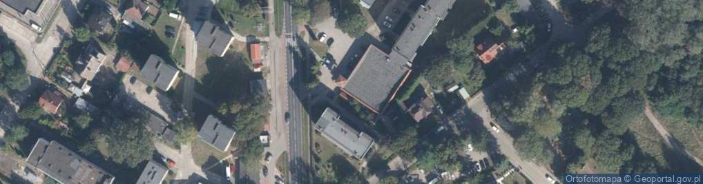 Zdjęcie satelitarne Paczkomat InPost SZC134M