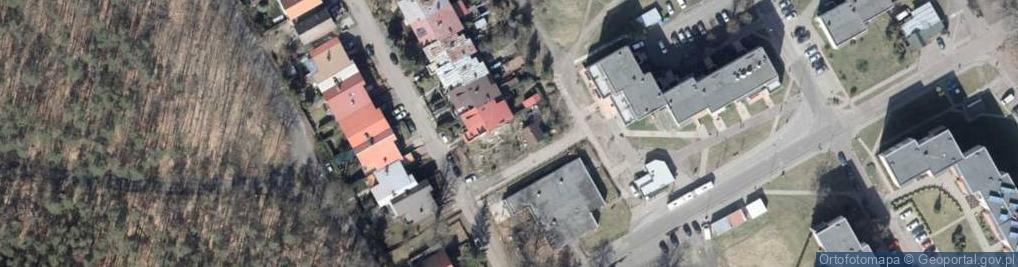 Zdjęcie satelitarne Paczkomat InPost SZC14B